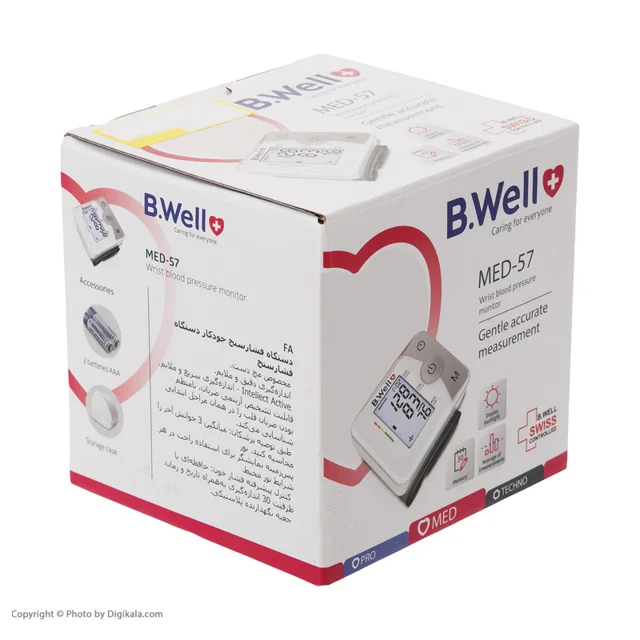 دستگاه فشارسنج مچی بی ول مدل MED-57 102693282