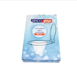 قیف توالت فرنگی سینکو مدل ژله ای 102699756