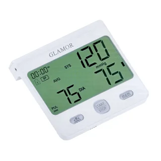 فشارسنج بازویی دیجیتال گلامور مدل DBP-6175 با اندازه‌گیری دقیق فشار خون و ضربان قلب، قابلی 102693793